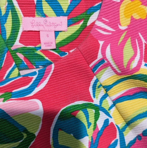 Lilly Pulitzer shift dress with 3/4 sleeve - Picture 8 of 9